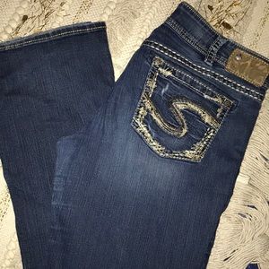 Silver Suki jeans